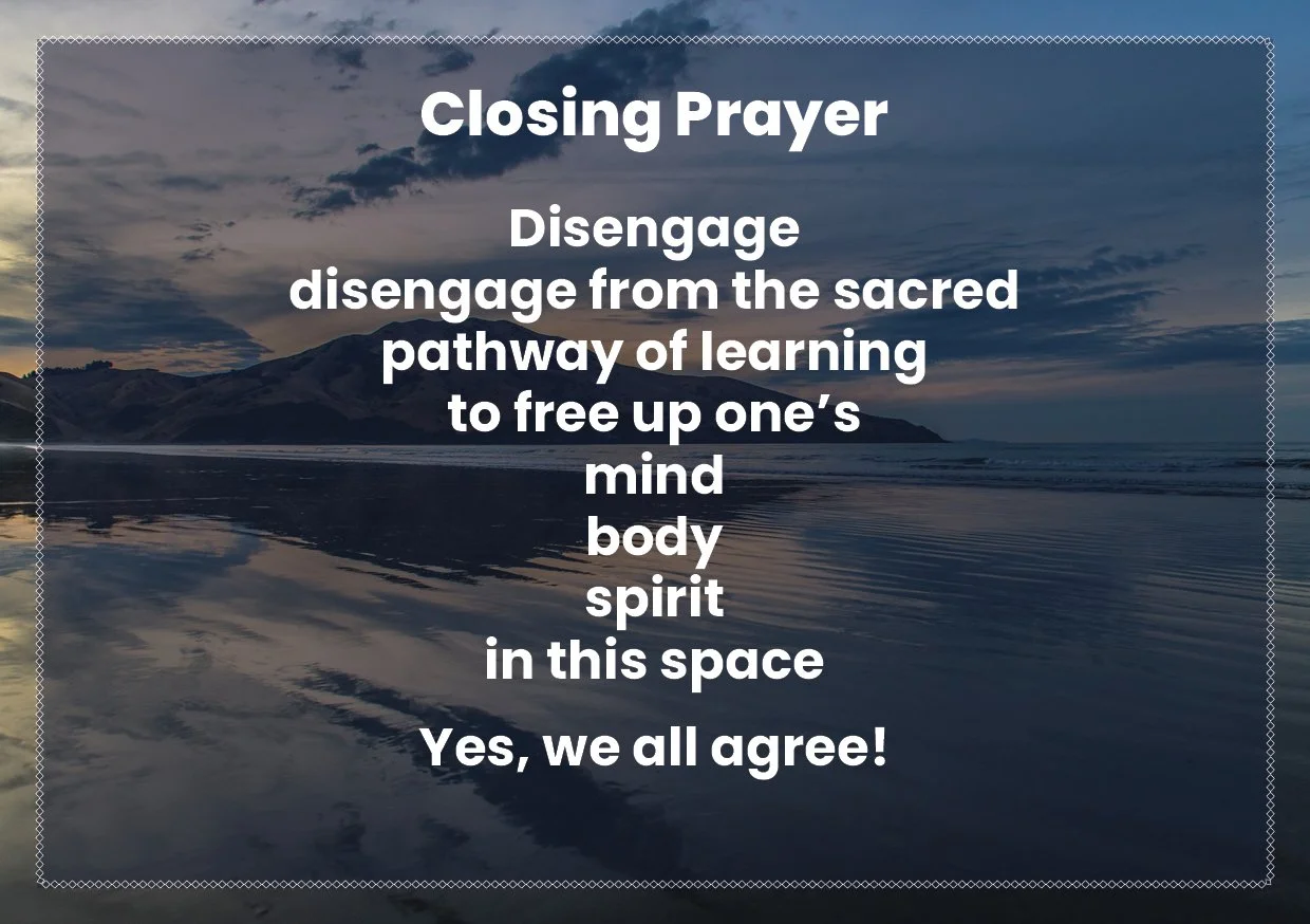 Closing Prayer in English