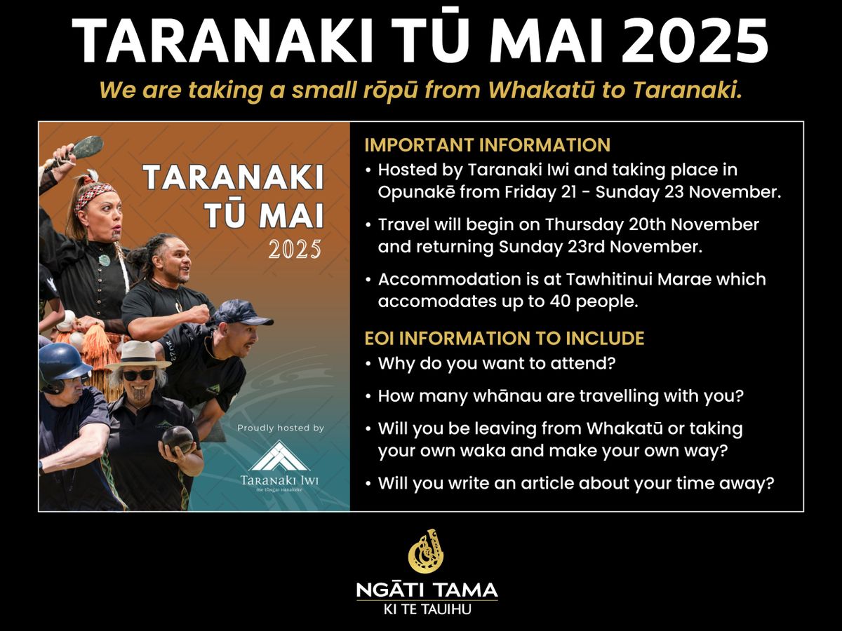Taranaki Tū Mai