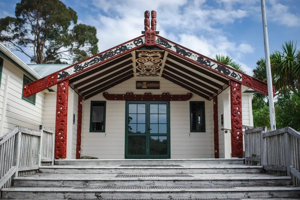 Onetahua Marae exterior